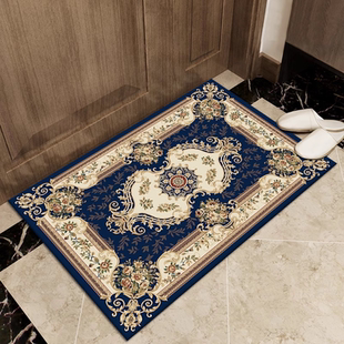 东升地毯 欧式门垫脚垫门口地垫家用卧室床边毯圆形门厅入户垫子