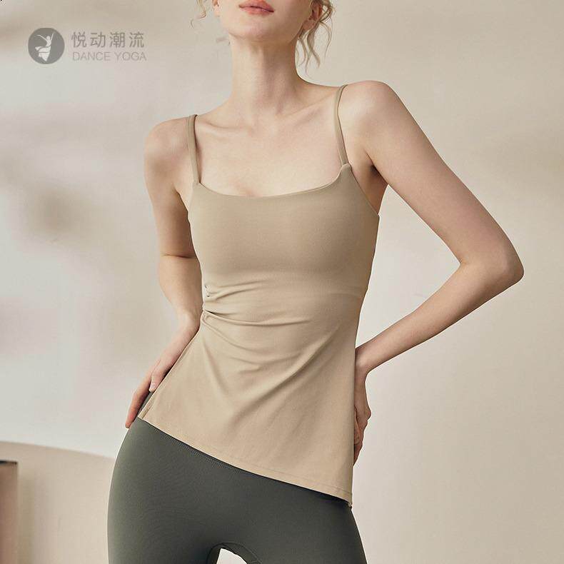 运动背心女一体式跑步训练健身夏