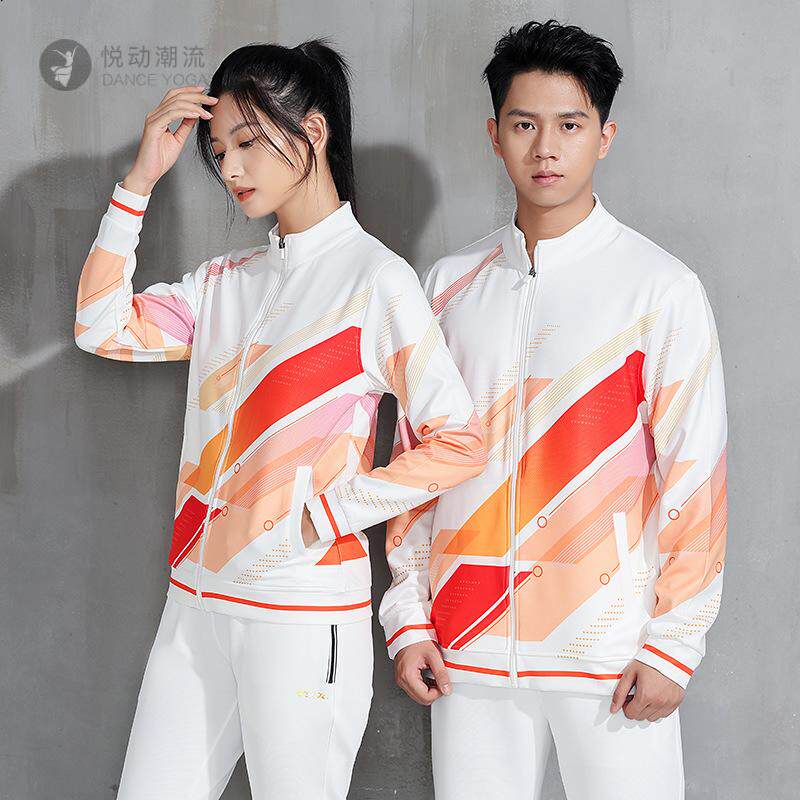 羽毛球服外套男女秋冬出场服长袖外套长裤运动套装速干印字印号码