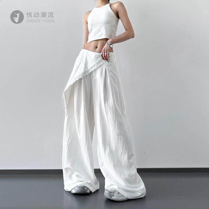 2025春季女装高腰显瘦直筒阔腿