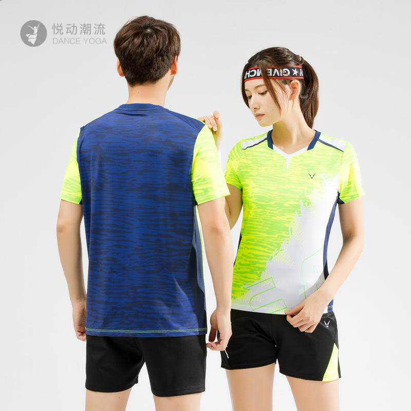 男女球服运动套装团购速干印字羽毛球乒乓服训练透气短袖比赛队服