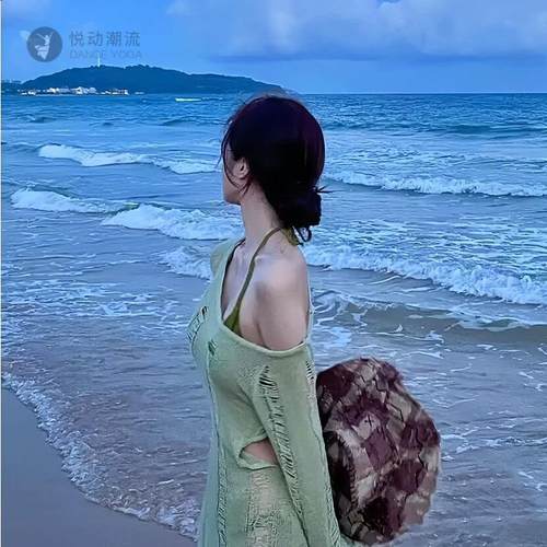 辣妹比基尼分体泳衣女防晒罩衣