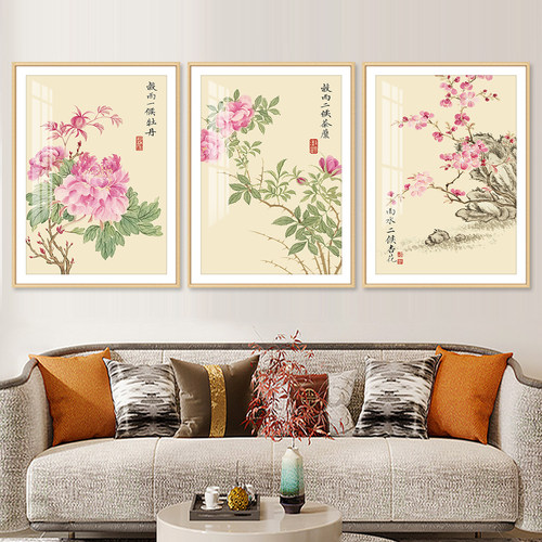 高清配比绣品 简单好绣 效果堪比画作
