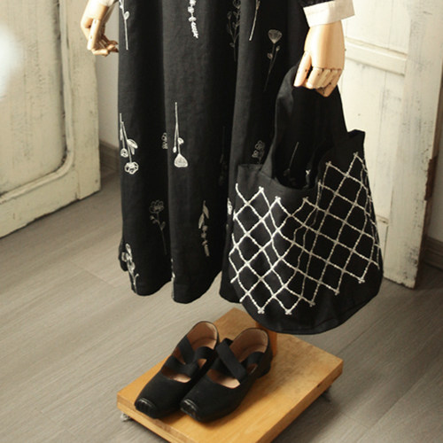 日系镂空原d出口外贸森女帆布包