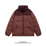 80%23冬季新款男士羽绒服雪山刺绣拼接撞色羽绒外套88001-P155，男装羽绒服，电商C309B