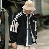 冬装日系棉衣宽松羊羔毛加厚加棉保暖羊羔绒棉服C309B-MY612-P75，男装棉衣，电商C309B