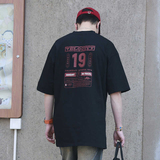 T9263-P35纯棉240克重夏季青少年宽松圆领短袖，男装T恤，电商C309B