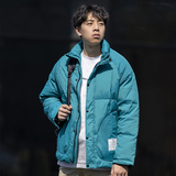 2024冬装日系纯色基础款简约轻薄情侣羽绒服保暖外套QY012-P160，男装羽绒服，电商C309B