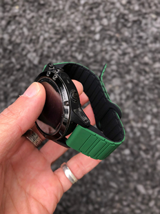 卡客风暴 适用佳明Fenix8表带7pro飞耐时运动磁吸5x软硅胶泰铁时6