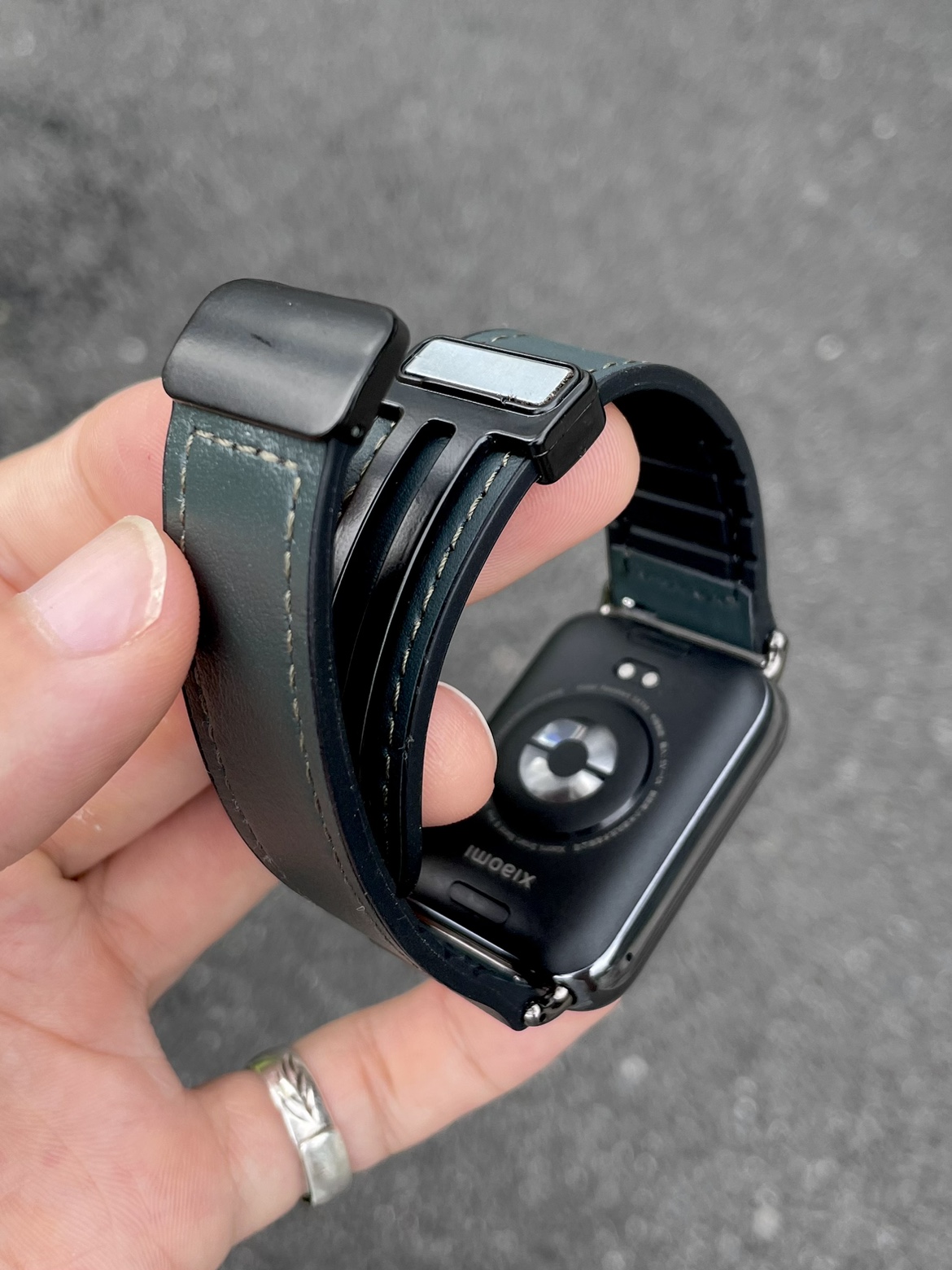 卡客风暴适用小米手环8pro手表表带watchs2磁吸扣真皮内硅胶9pro