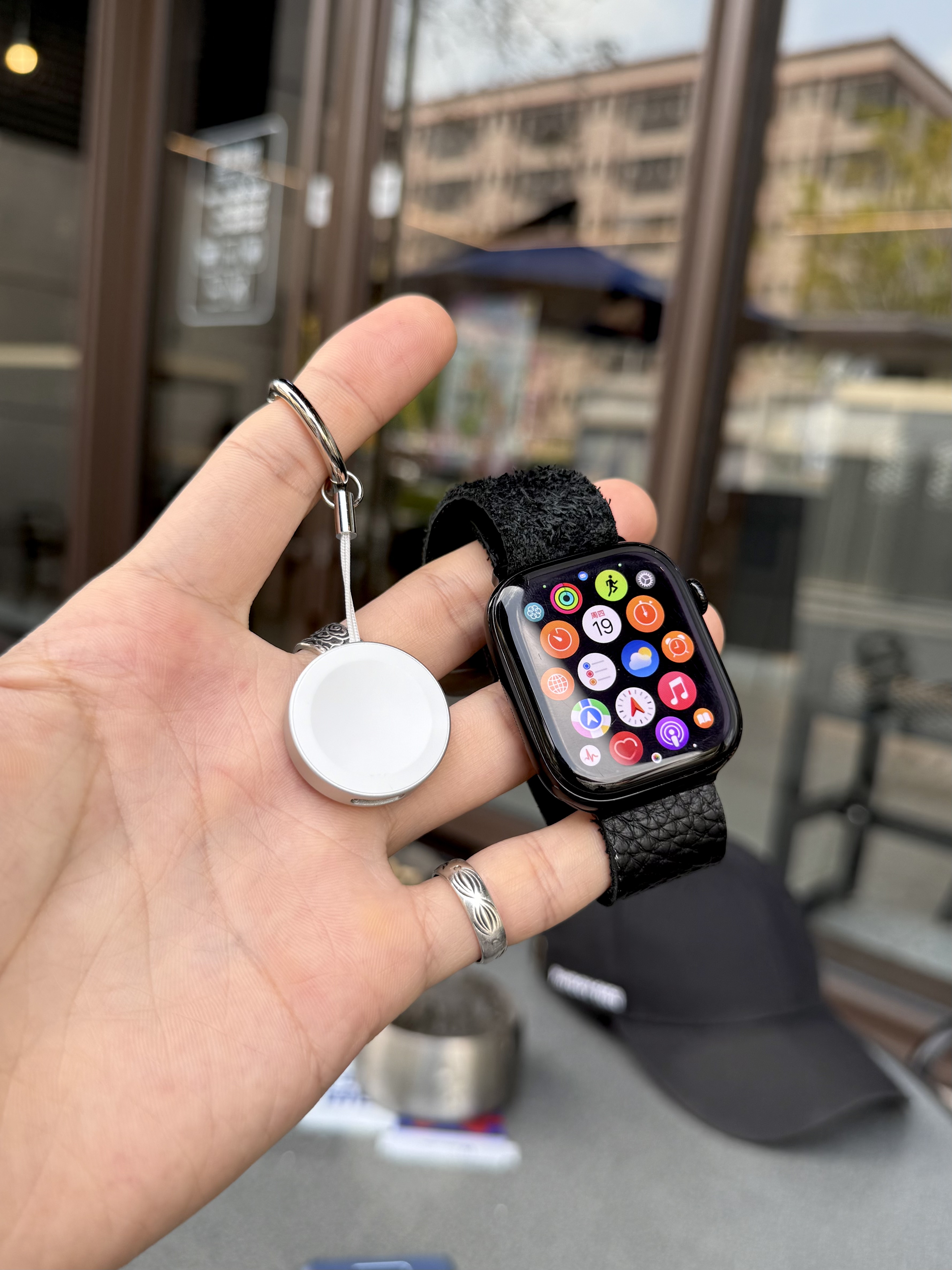 卡客风暴 迷你充电器适用苹果iwatch手表便携充电applewatch无线