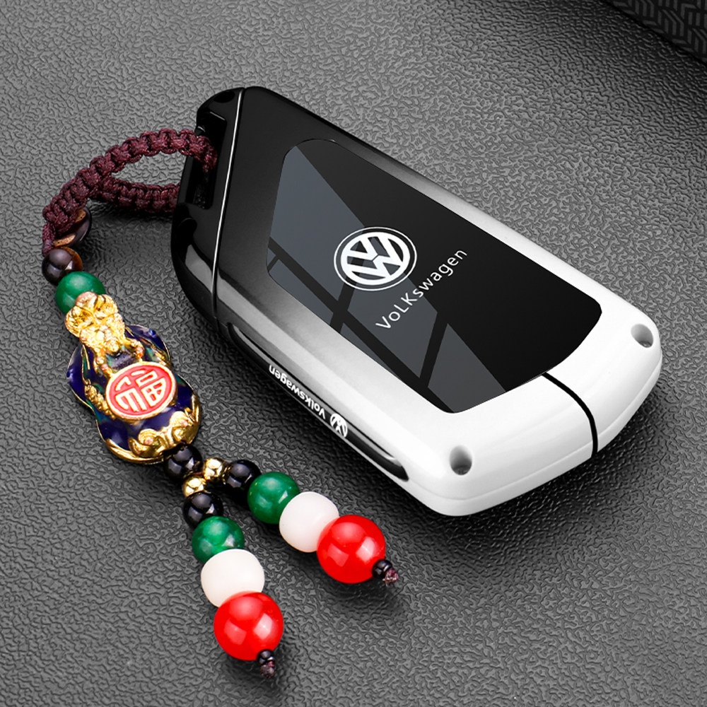 2024新款新一代大众迈腾B9钥匙套23款B8车380专用金属包扣壳男士