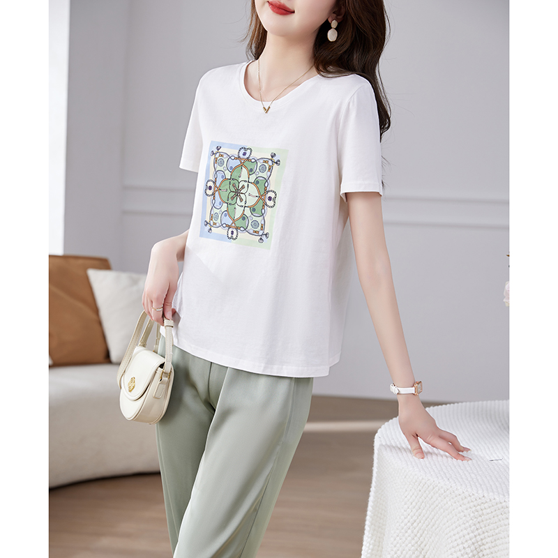 熙世的套装运动短袖棉2023