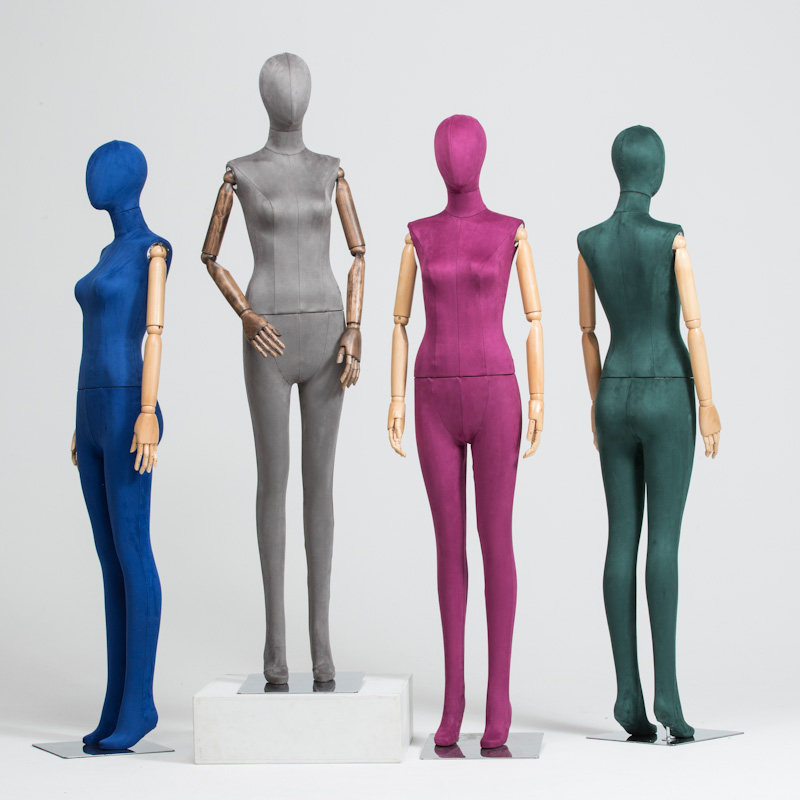 高档模特女全身服装橱窗展示人体