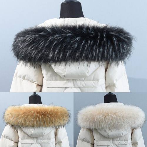 毛领羽绒派克服帽条单买男女通用