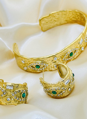 欧美手镯钛钢复古饰品