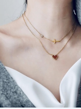 爱心炫小虫钛钢女钛钢