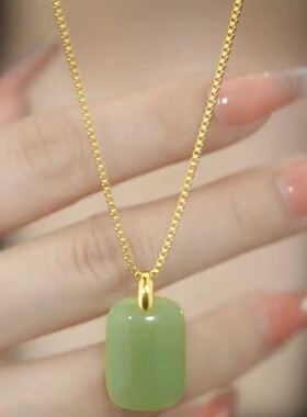 轻奢锁骨链吊坠项链称心如意