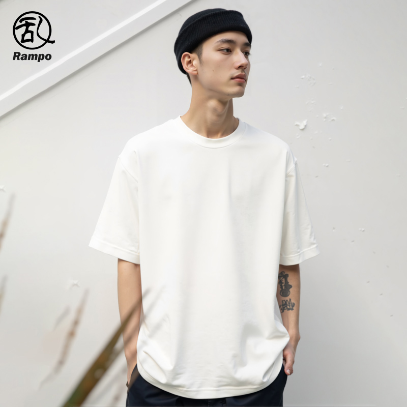 重磅350G圆领新疆棉打底纯棉t恤