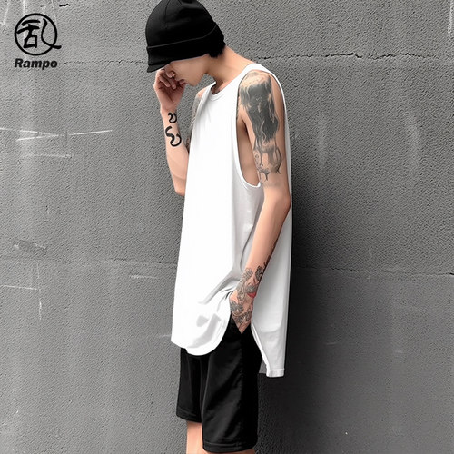 240g纯棉打底衫宽松内搭白色背心