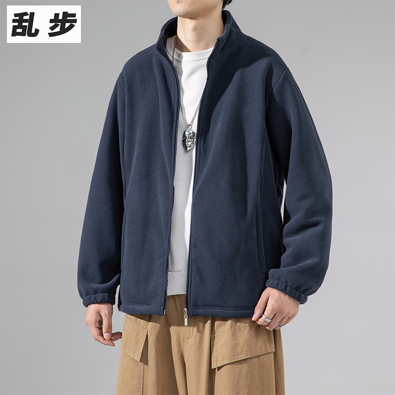 2023外套开衫青年外套摇粒绒卫衣