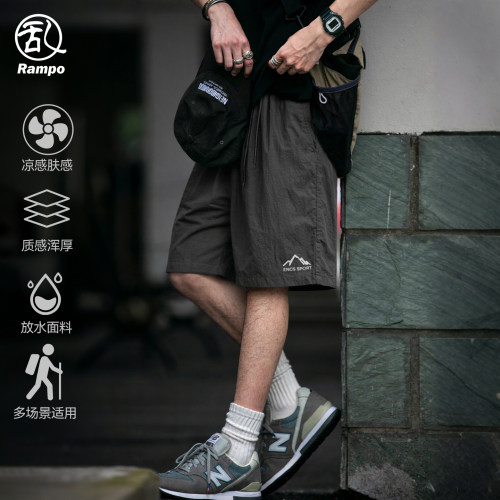 户外夏季薄款速干短裤男士休闲裤