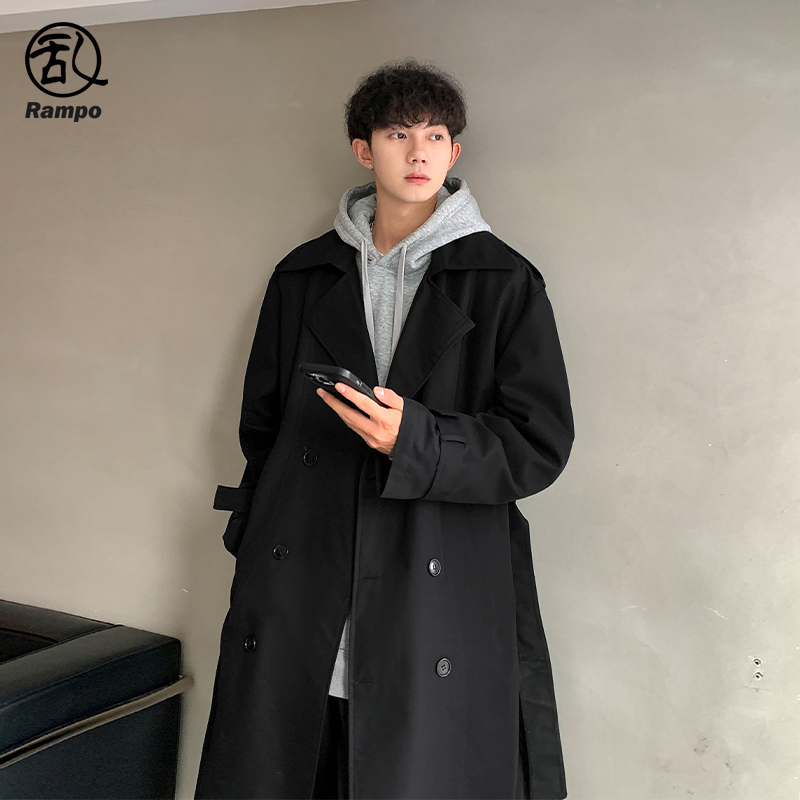 中长款风衣冬季英伦风高级感外套