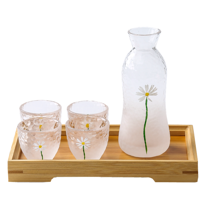 创意小雏菊玻璃酒具套装