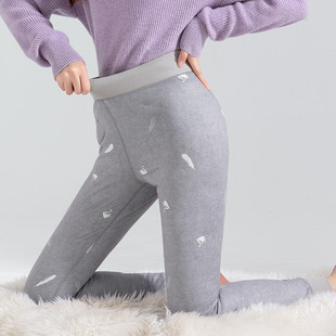 大码 羽绒裤 高腰加绒加厚白鸭绒内胆保暖棉裤 时尚 女冬内穿2023新款