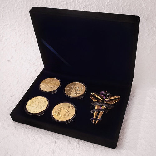 科比球衣徽章送礼套装