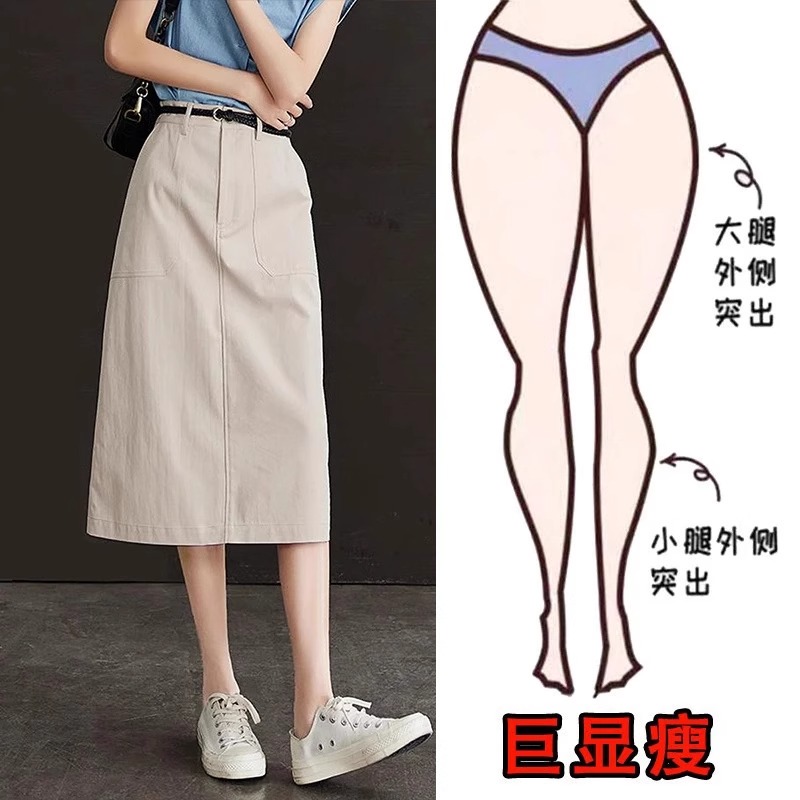 2025夏季薄款大码女装梨型身材显瘦高腰休闲短裙抽绳工装半身裙裤