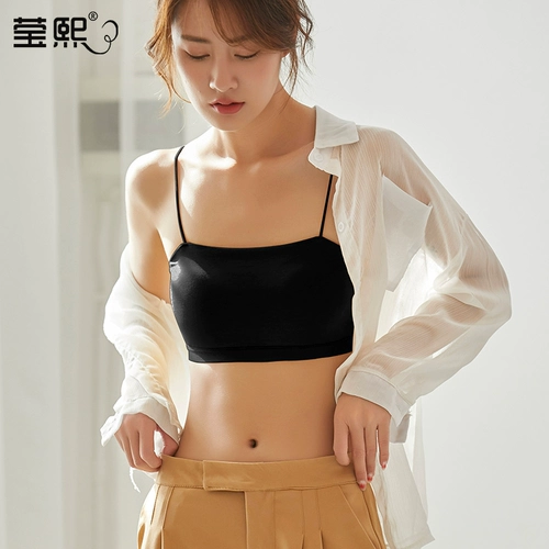 Летнее тонкое нижнее белье, бюстгальтер без косточек, майка топ, бретели, топ без лямок, майка пуш-ап, красивая спина