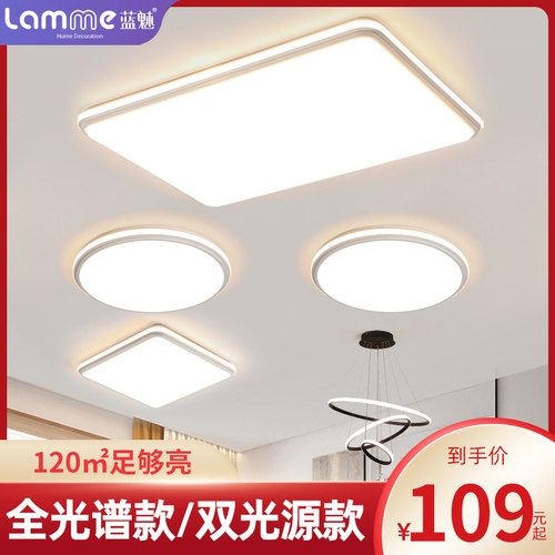客厅灯双光源【大灯套餐包安装】