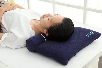 问雅 颈椎枕头护颈枕 成人劲椎枕夏季凉枕头决明子颈枕圆柱形枕芯