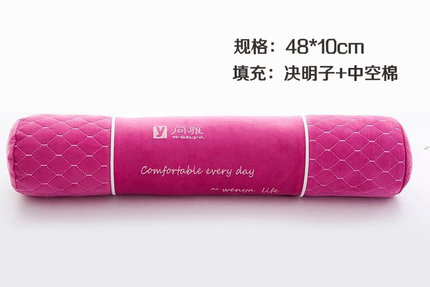 问雅颈椎枕圆形糖果枕决明子成人保健护颈枕圆枕头圆型圆柱硬枕芯
