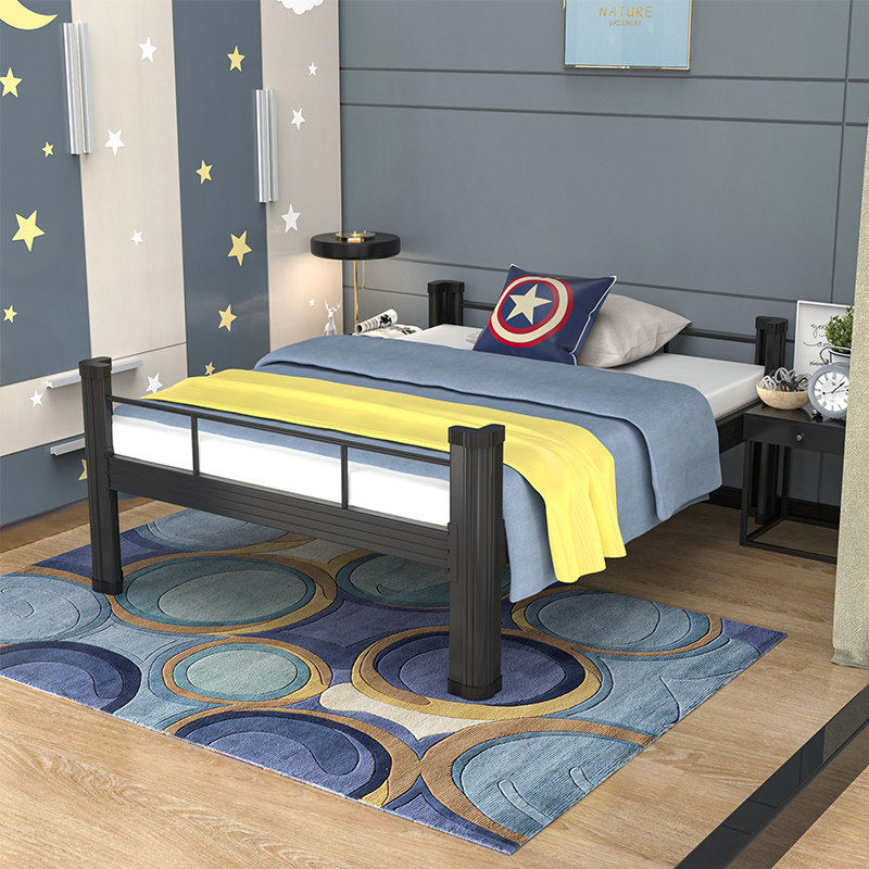 9米长单人床成人单层床员工宿舍铁架床公寓架子床