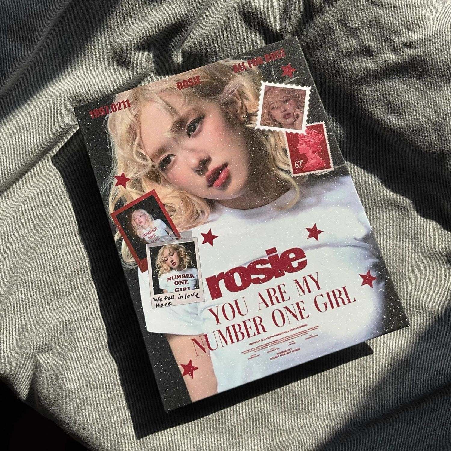 ROSE朴彩英个人专辑solo周边细闪卡册四宫格3寸小卡纪念收藏相册
