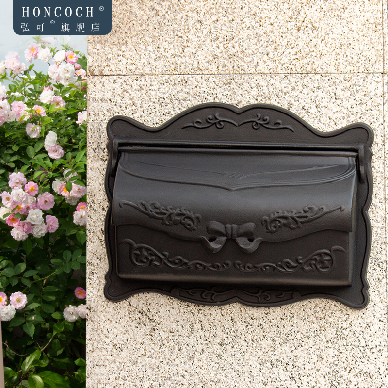 无锁弘可收件箱室外信箱邮筒报筒