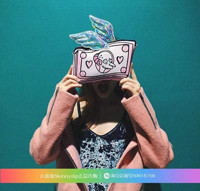 现货正品skinnydip翅膀单肩包