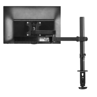 显示器支架臂二节臂可折叠伸缩升降台式电脑桌面屏幕增高架子底座