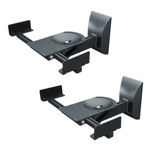 加大YAMAHA/BOSE/POLK墙壁专业音响支架  一对装挂环绕HIFI托架子