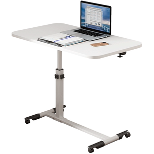 床边桌可移动升降折叠护理餐桌病人餐桌床上卧床老人吃饭桌病床康复桌带轮床侧饭桌医院护理桌陪护桌小饭桌