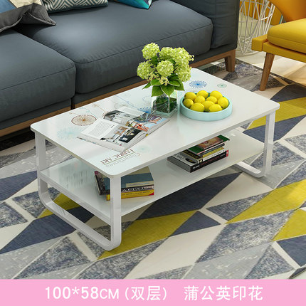 茶几简约现代客厅双层茶几创意小户型茶几简易小茶几