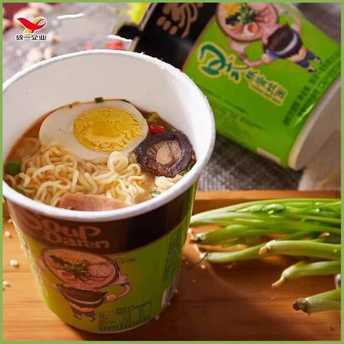 方便面日式豚骨杯装汤达人