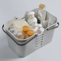 Портативная пластиковая корзина для хранения для ванны