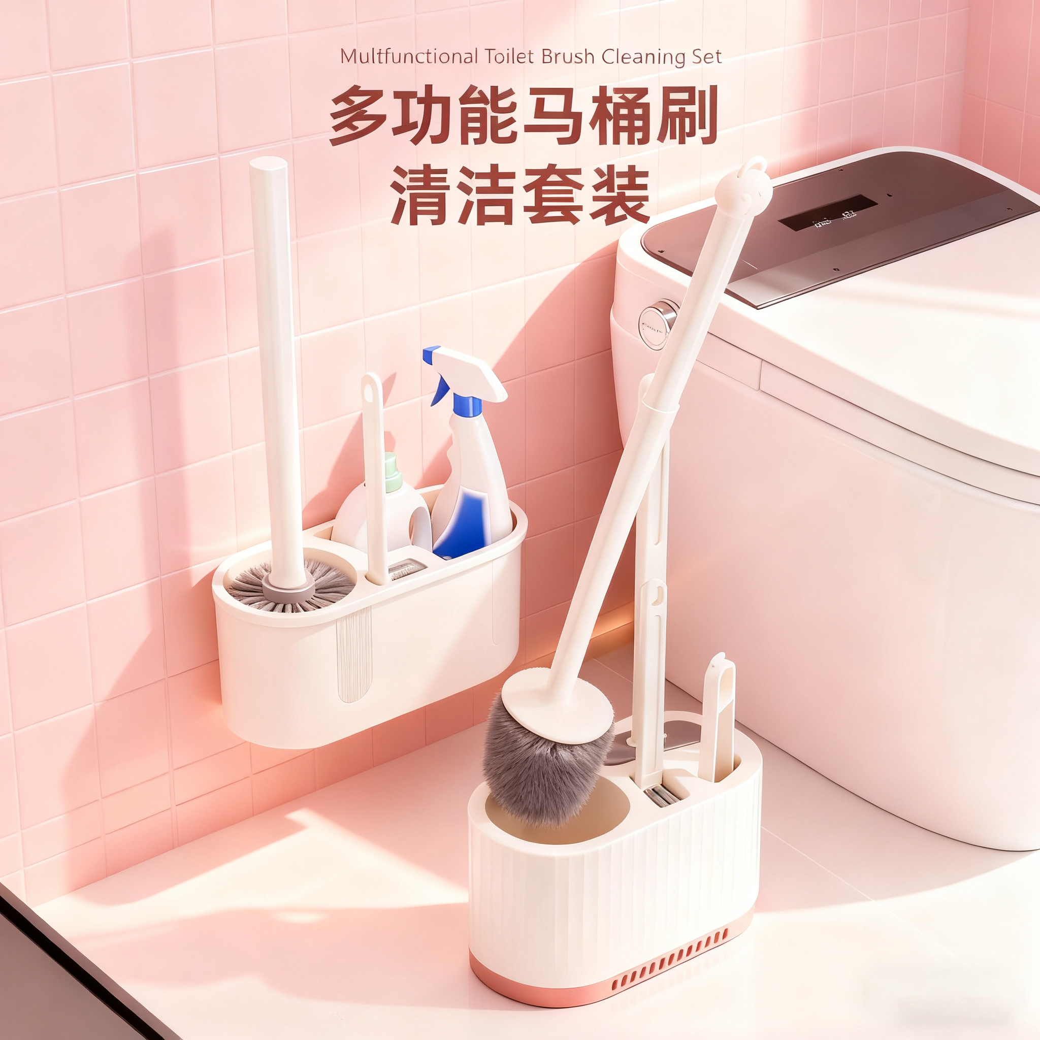 马桶刷清洁套装【官方正品】
