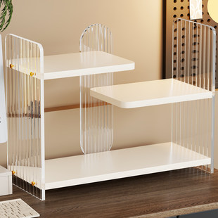 日本桌面小尺寸迷你置物架杯架收纳小架子办公室女生桌上立式书架