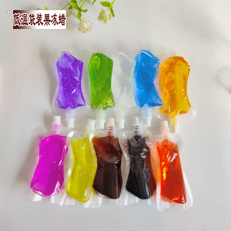 低温果冻蜡软大豆蜡牙膏管装袋装热水融化做不了捏捏乐-封面