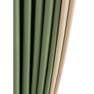 卧室遮光拼接窗帘布防晒北欧简约防光挂钩式2025年新款全遮光遮阳