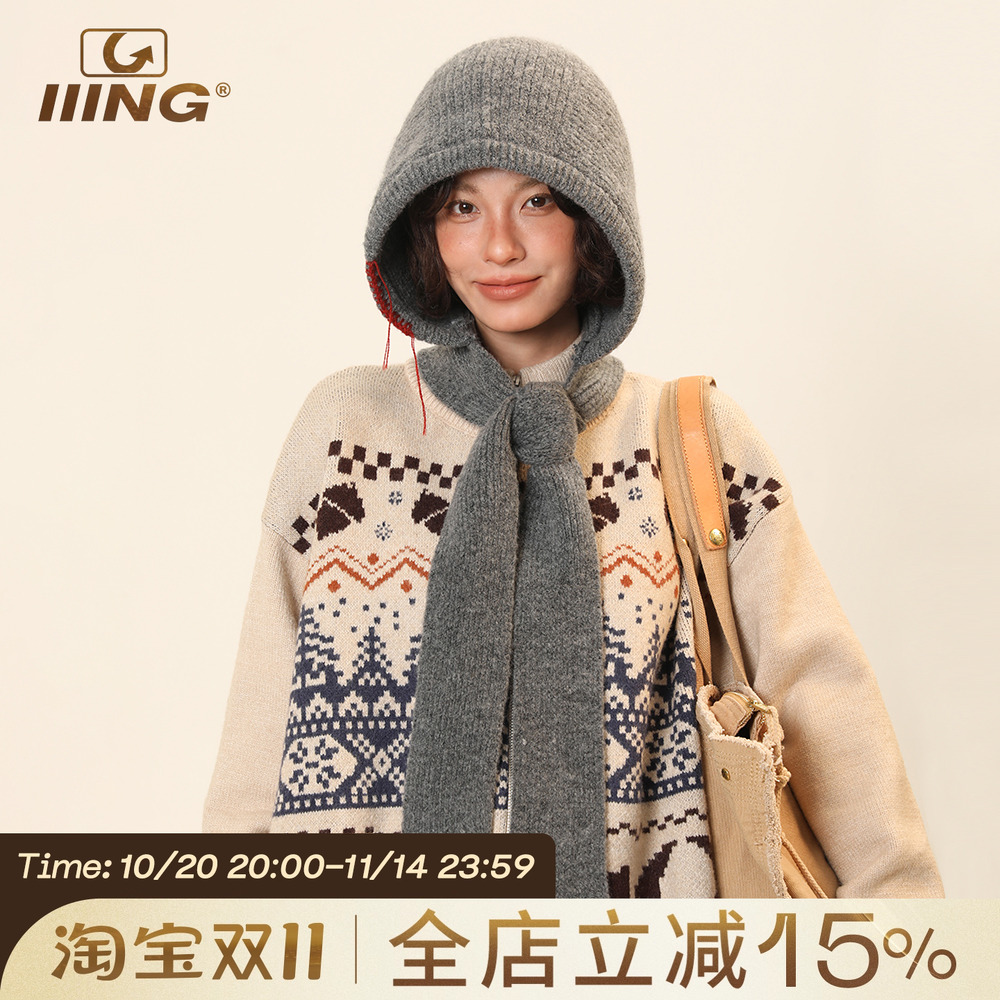 高级感外搭巴拉克拉法帽
